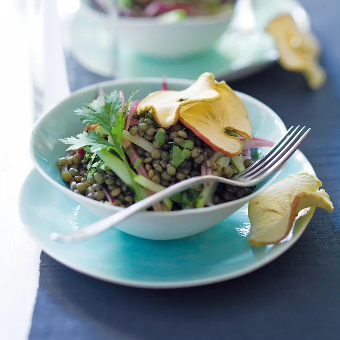 Salade de lentilles vertes aux pommes Image