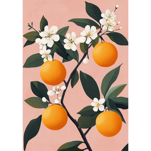 Fleurs d'Oranger - Kit de peinture par numéros