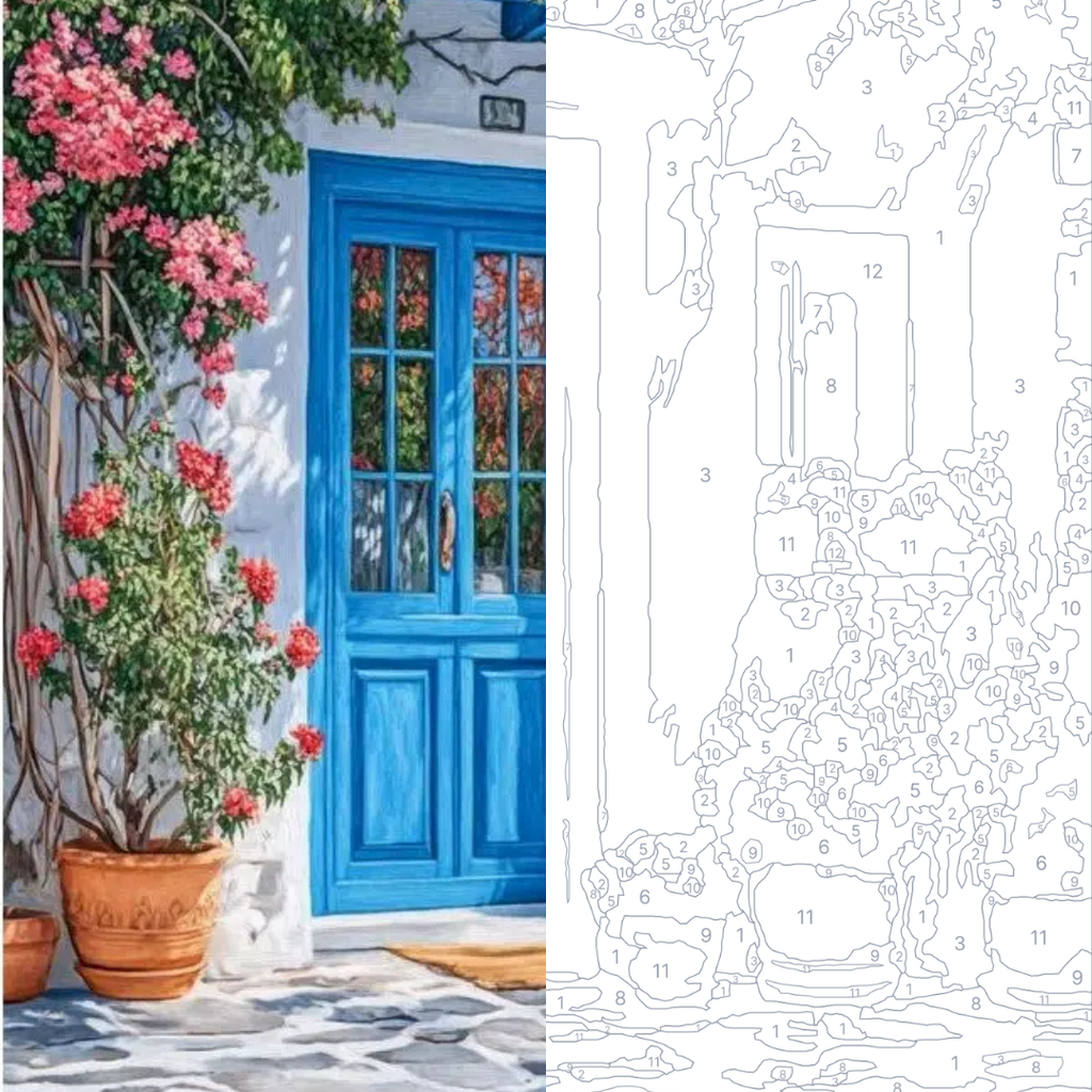 Paros - Kit de peinture par numéros