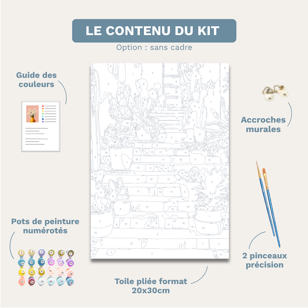 Mojave - Kit de peinture par numéros