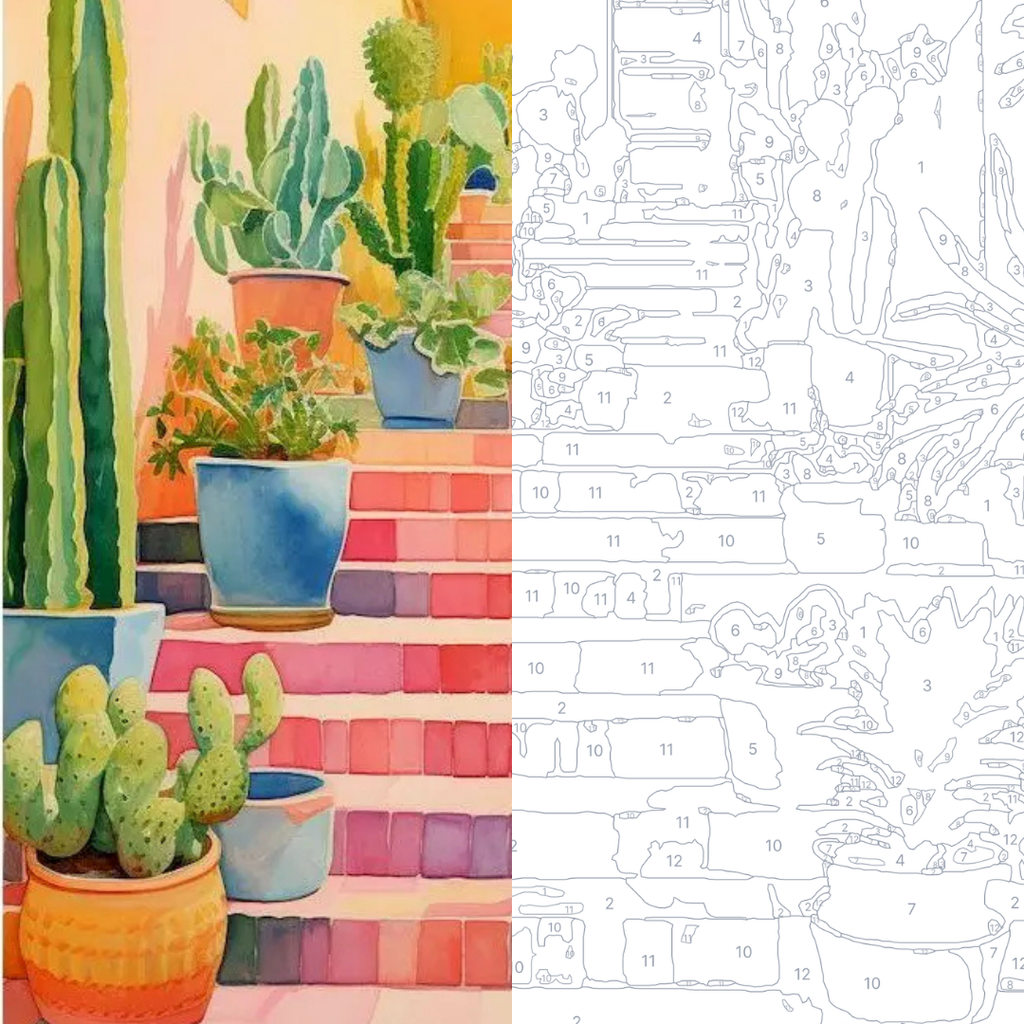 Mojave - Kit de peinture par numéros