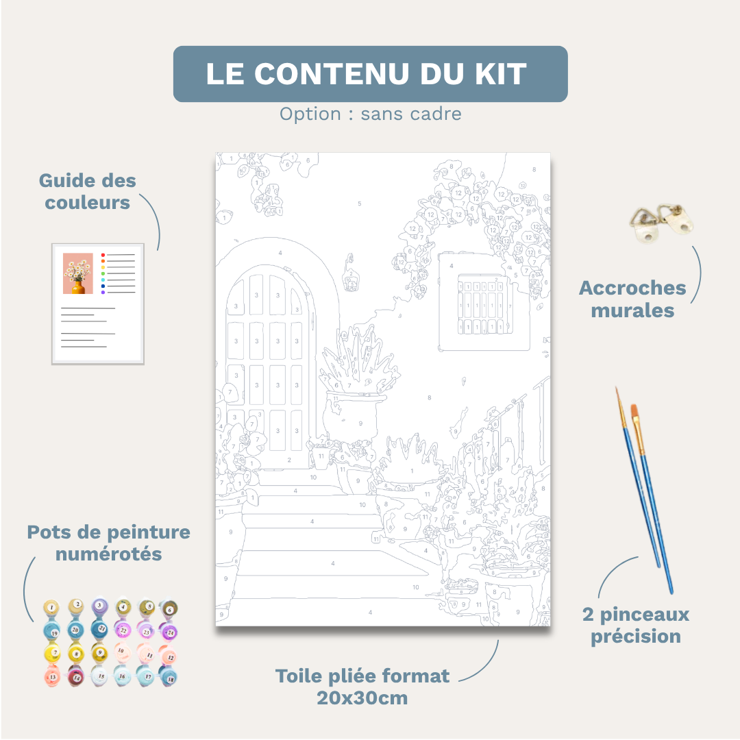 Casita - Kit de peinture par numéros