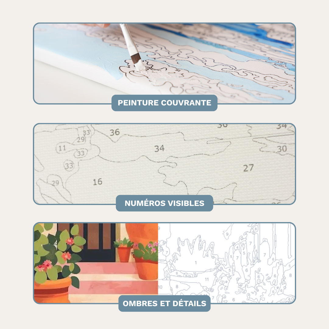 Casita - Kit de peinture par numéros