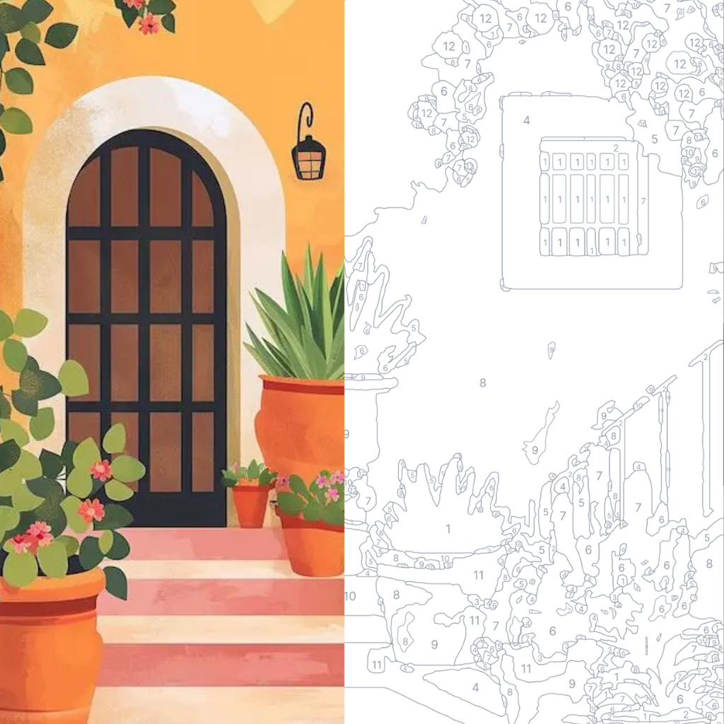 Casita - Kit de peinture par numéros