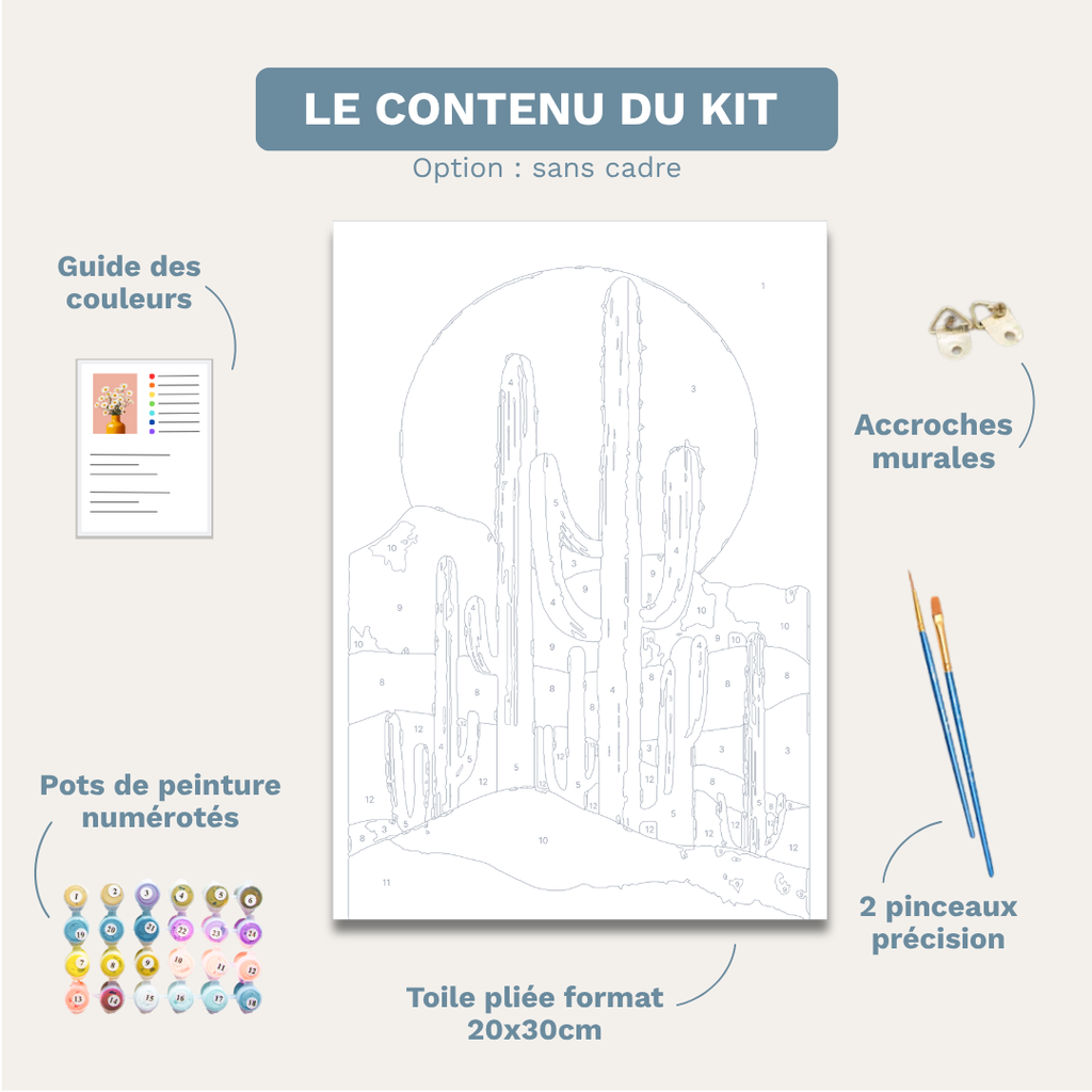 Joshua Tree - Kit de peinture par numéros