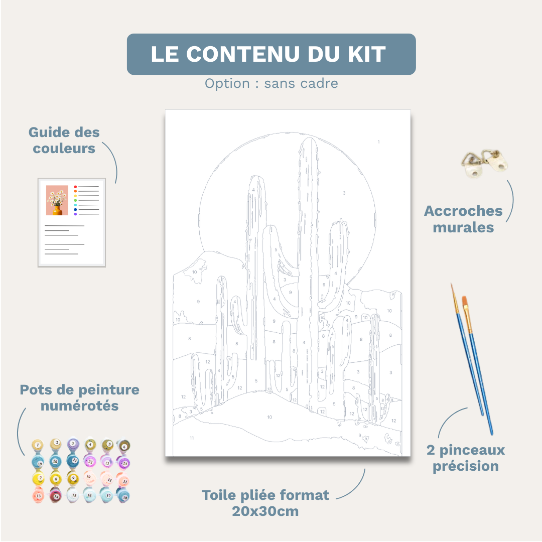 Joshua Tree - Kit de peinture par numéros
