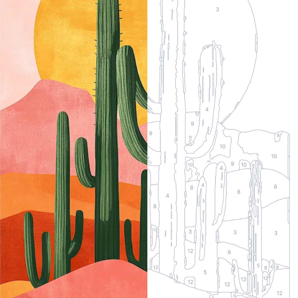 Joshua Tree - Kit de peinture par numéros
