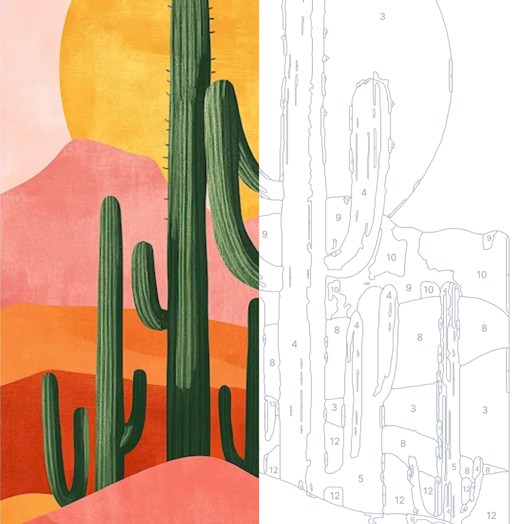 Joshua Tree - Kit de peinture par numéros