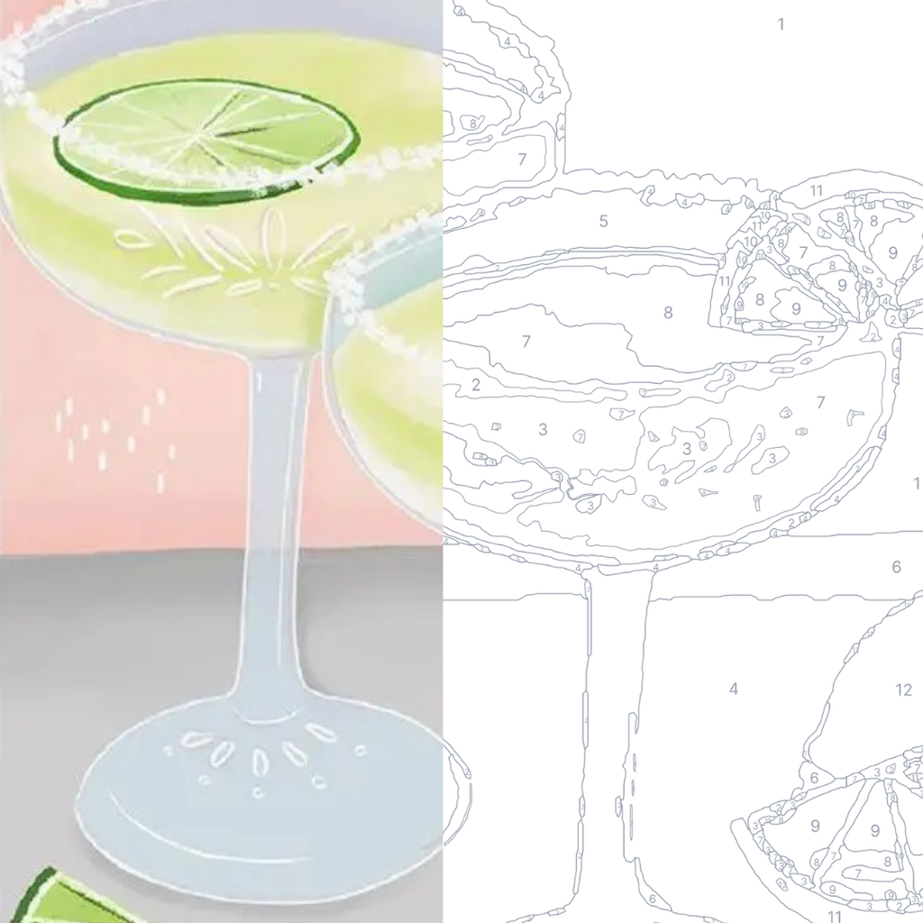 Margarita - Kit de peinture par numéros
